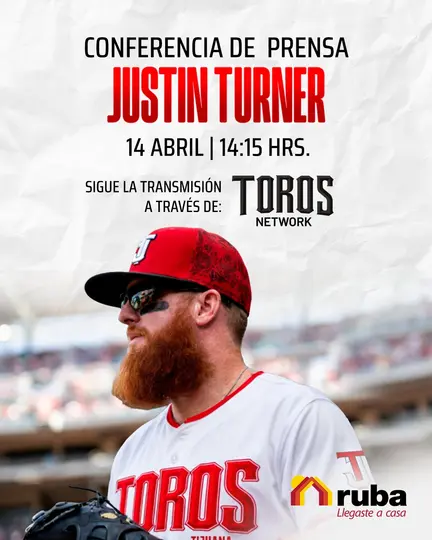 Justin Turner l X:TorosDeTijuana