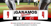 Así fue el primer cuadrangular de Justin Turner en México