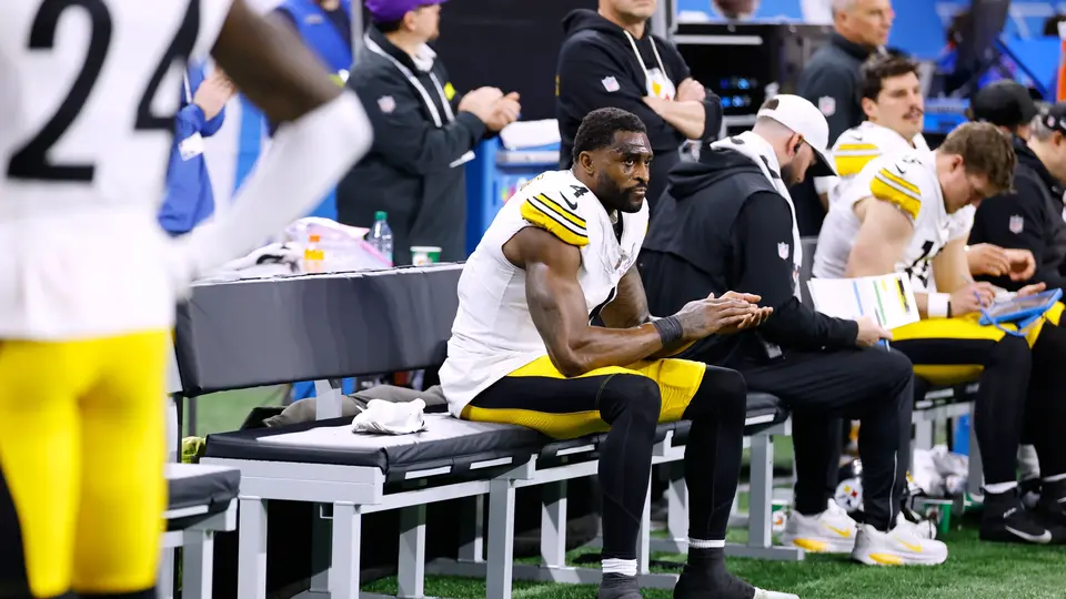 DK Metcalf, receptor de Steelers | AP