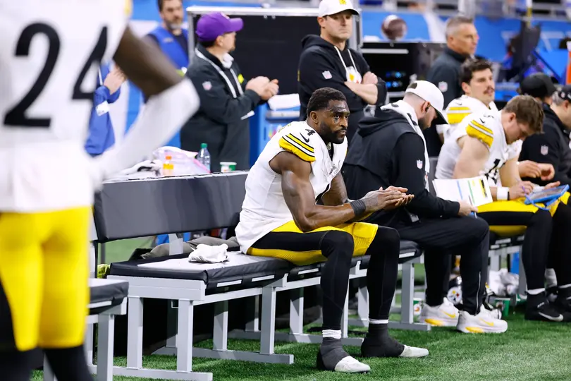 DK Metcalf, receptor de Steelers | AP