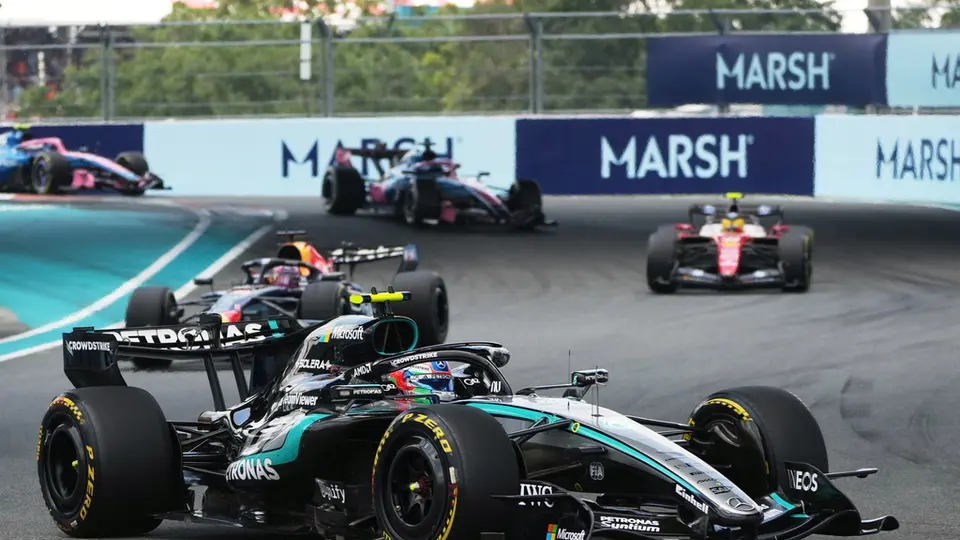 Mercedes en el GP de Miami