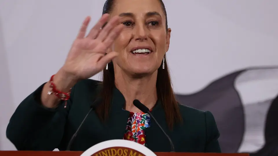 El mandatario estadounidense imitó en varias ocasiones la voz de la presidenta Claudia Sheinbaum / Especial