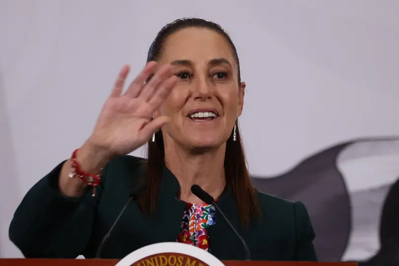 El mandatario estadounidense imitó en varias ocasiones la voz de la presidenta Claudia Sheinbaum / Especial