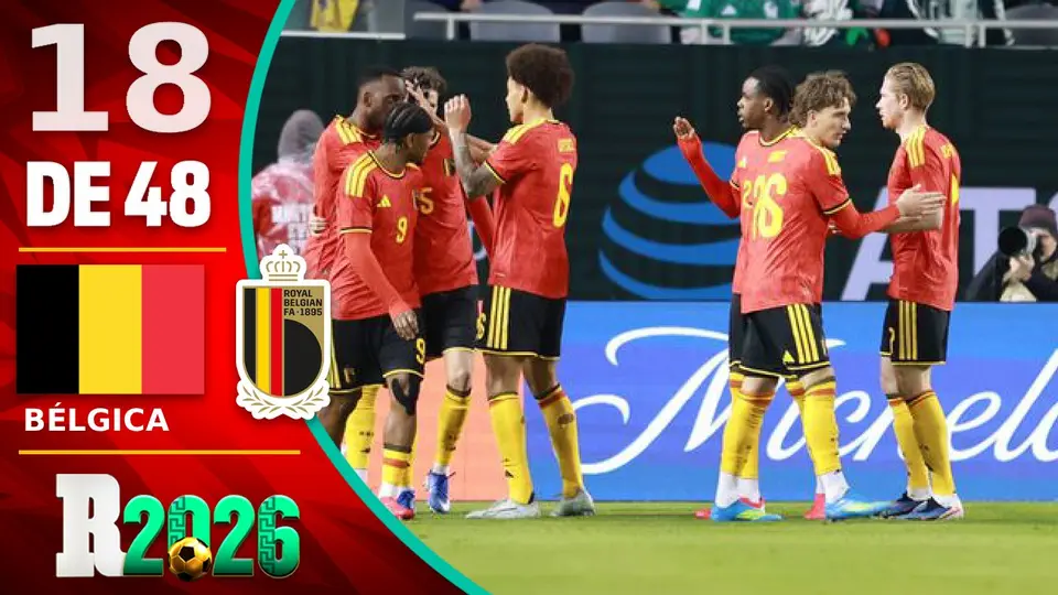 Mundial 2026: Bélgica, todo lo que debes de saber para la Copa del Mundo
