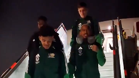 ¡Llegaron los Bafana Bafana! Sudáfrica arriba a la CDMX tras el retraso sufrido de un día