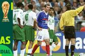 Arturo Brizio expulsa a Zidane, en Francia 1998. l AFP