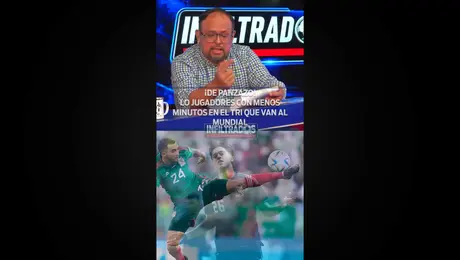 ¡DE PANZAZO! Los jugadores con menos minutos que van al Mundial