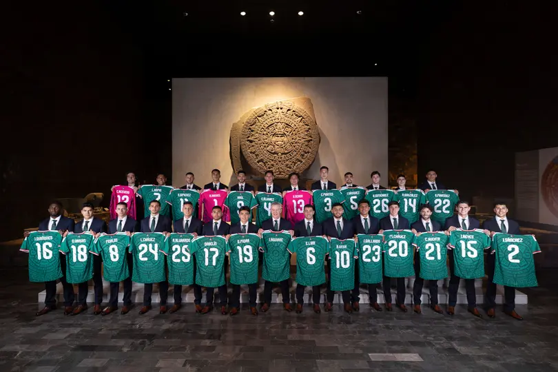 Foto oficial de la Selección Mexicana l X:miseleccionmx