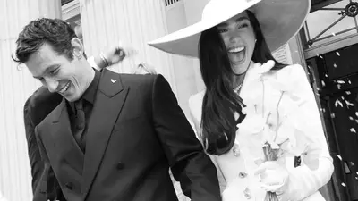 Dua Lipa revela las primeras fotos de su boda con Callum Turner