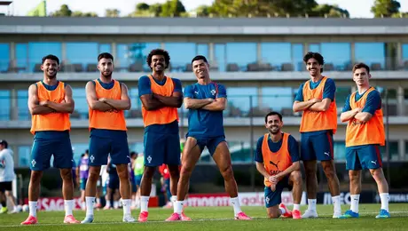 ¡Llegó el Bicho! Portugal comienza los entrenamientos para la Copa del Mundo con Cristiano Ronaldo como protagonista