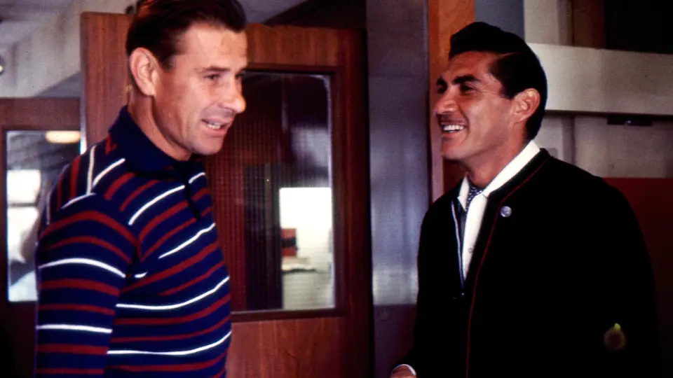 Lev Yashin y el portero mexicano Antonio 'La Tota' Carbajal | MEXSPORT