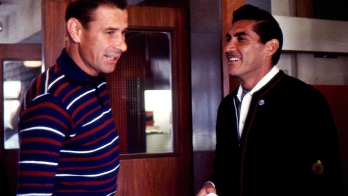 Lev Yashin y el portero mexicano Antonio 'La Tota' Carbajal | MEXSPORT