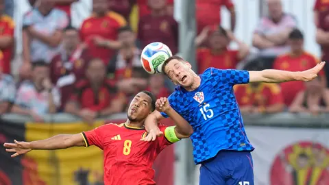 Croacia vs Bélgica en amistoso l AP