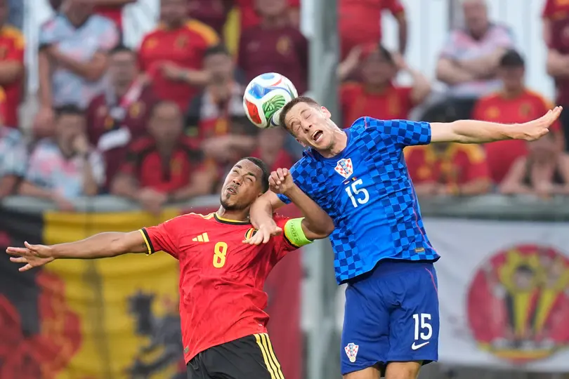 Croacia vs Bélgica en amistoso l AP