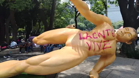 Los maestros siguen protestando por las demandas que vienen pidiendo desde hace años / Especial