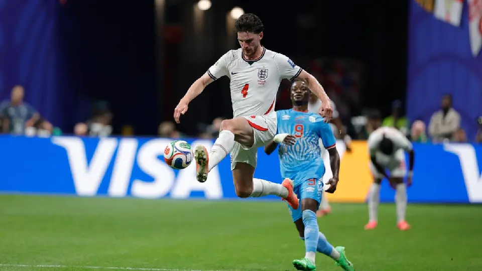 Declan Rice, jugador de Inglaterra | AP