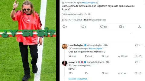 Fer reviró contra Liam por su exagerado pronóstico de México contra Inglaterra / Especial