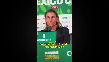El DT de Ecuador deja su cargo tras derrota ante México