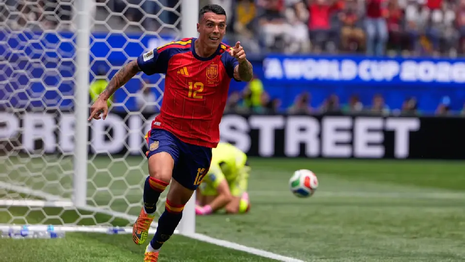 Pedro Porro, jugador de España | AP
