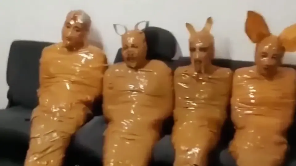 En redes sociales se empezó a decir que vecinos capturaron a un grupo de delincuentes, pero no era así / Especial