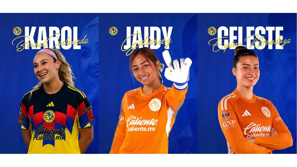 Los refuerzos de América para el Apertura 2026 | X: @AmericaFemenil