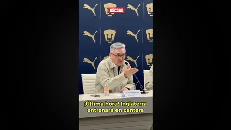 ¡VAN A ENTRENAR EN CANTERA! Inglaterra tendrá sus prácticas en las instalaciones de Pumas