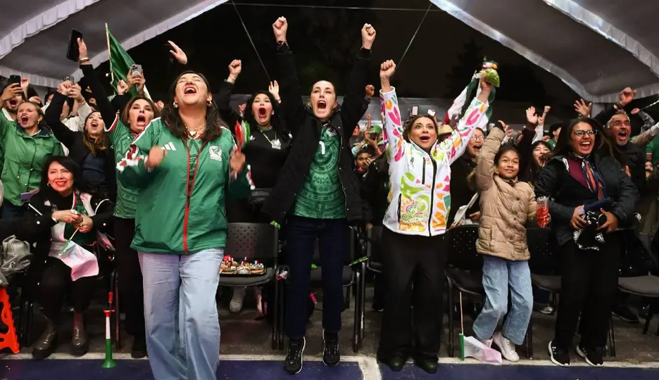 Claudia Sheinbaum hace un llamado a los aficionados a tomar conciencia y ser responsables durante los festejos / @GobiernoMX