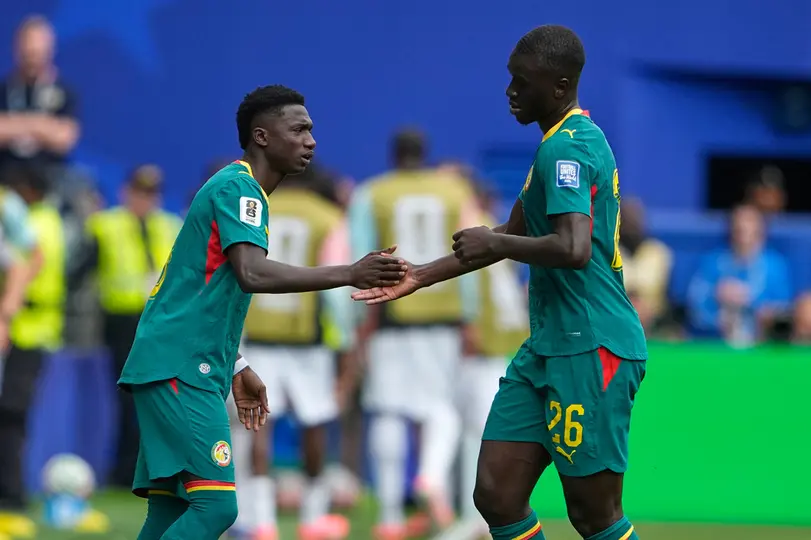 Pape Gueye, jugador de Senegal | AP