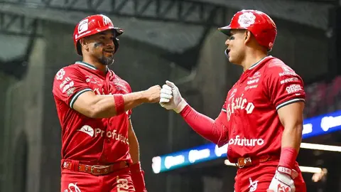 Diablos Rojos del México en el Estadio Alfredo Harp Helú | x:@DiablosRojosMX