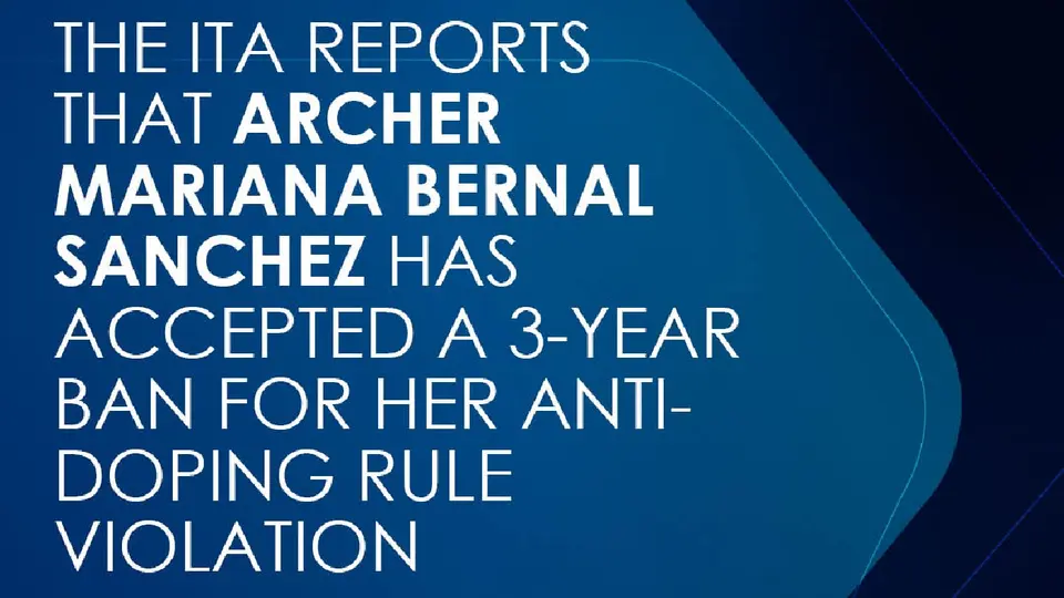 Mariana Bernal fue suspendida tres años por la ITA | ITA