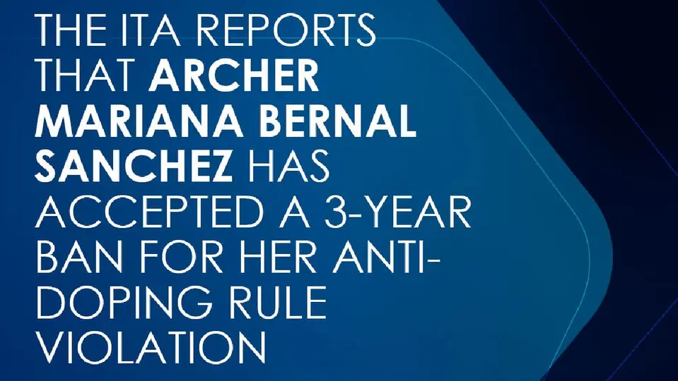 Mariana Bernal fue suspendida tres años por la ITA | ITA