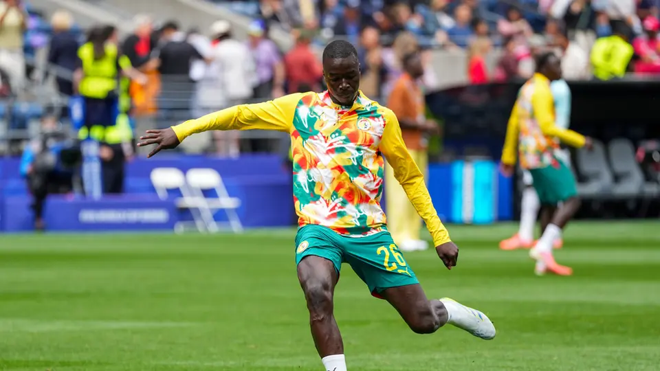 Pape Gueye, jugador de Senegal | AP