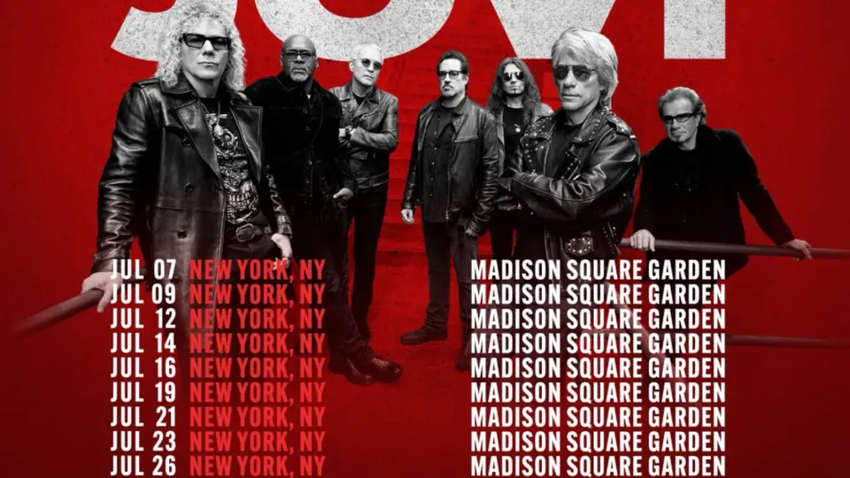 Las fechas rpoximas al tour de Bon Jovi.(/@bonjovi