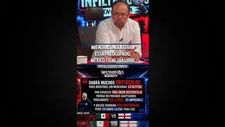 Mientras Inglaterra está preocupado, México tuvo día libre