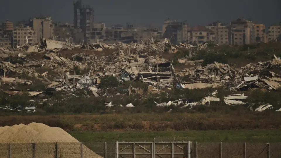 Edificios destruidos en Jabaliya, Gaza | AP