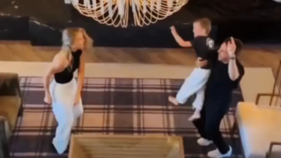 La pareja salió bailando luego de anunciar su separación, hecho que generó varias críticas / Especial
