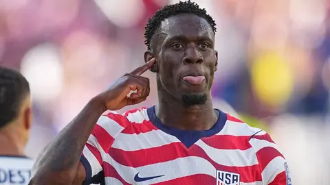 Folarin Balogun, delantero de Estados Unidos | AP