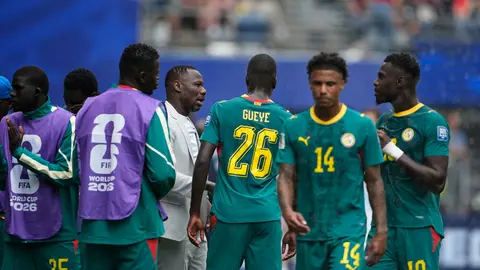 Pape Thiaw, entrenador de Senegal | AP