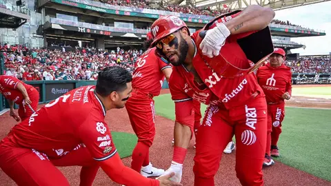 Diablos Rojos en el Estadio Harp Helú | x:@DiablosRojosMX