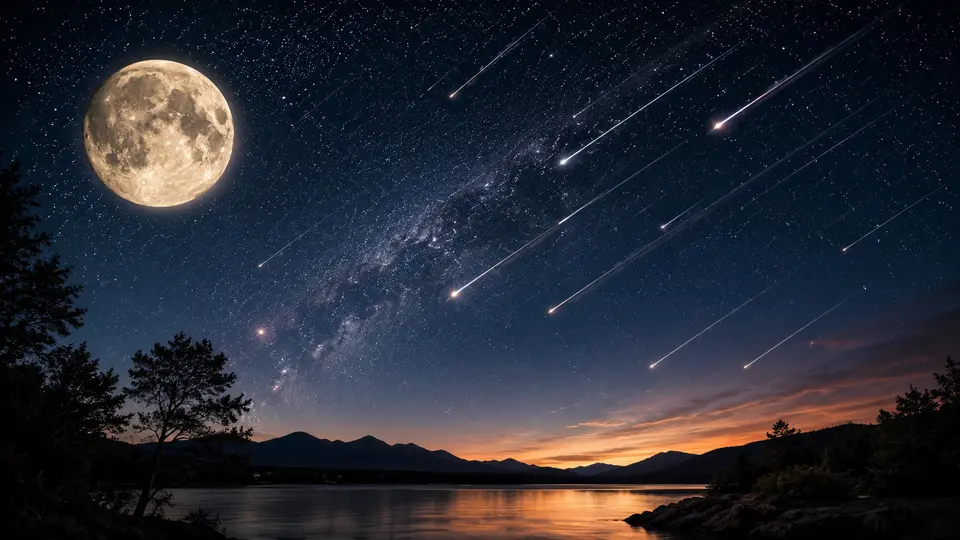 Fenómenos astronómicos de julio en México: cuándo ver la Luna de Ciervo y la lluvia de estrellas