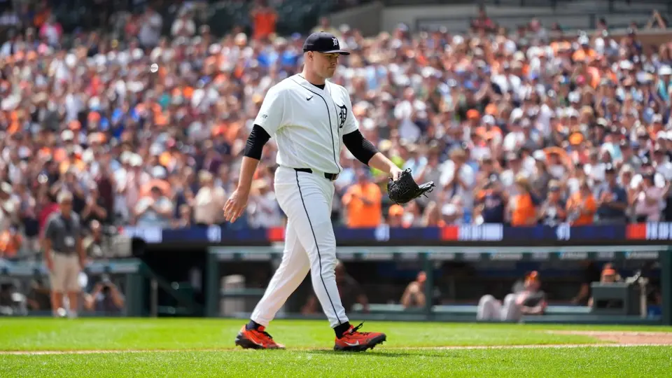 Tarik Skubal con los Tigres de Detroit | AP