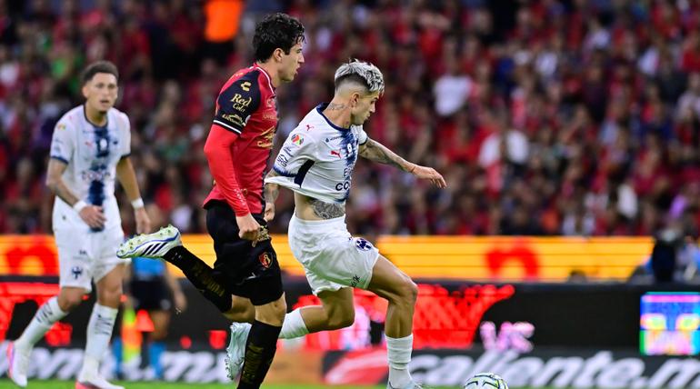 Partido intenso entre Atlas y Monterrey | MEXSPORT