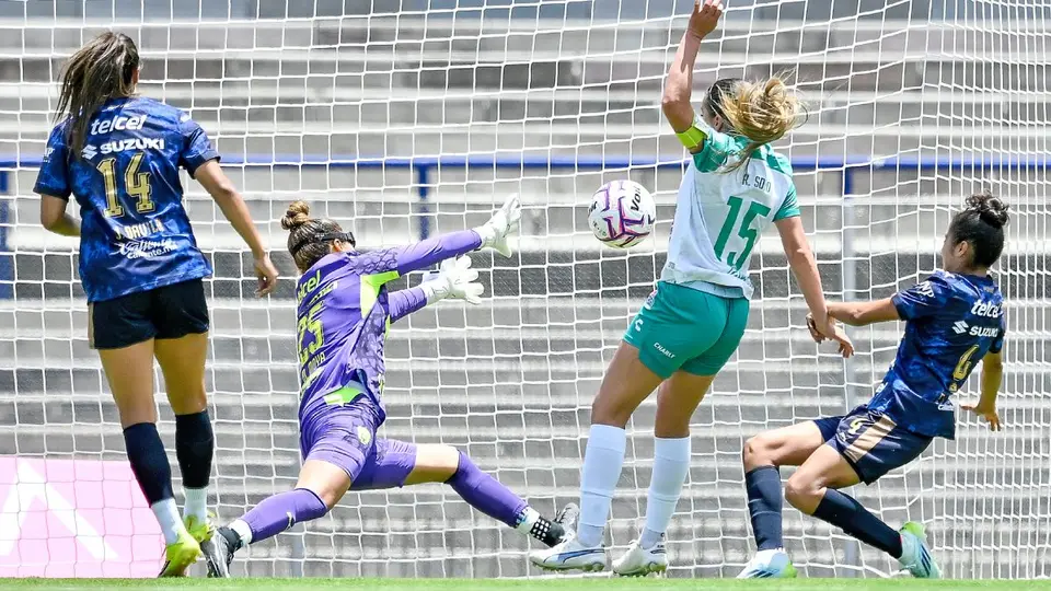 Partido de Pumas contra León en la Liga Femenil BBVA | IMAGO 7