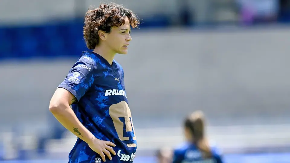 Stephanie Ribeiro en lamento en la Liga Femenil BBVA | IMAGO 7