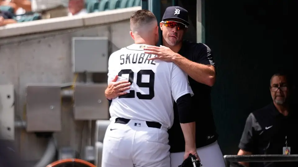 Tarik Skubal con los Tigres de Detroit | AP