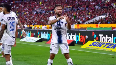 ¡Apareció el refuerzo! Diego Rossi marca su primer gol con Rayados en su tercer juego