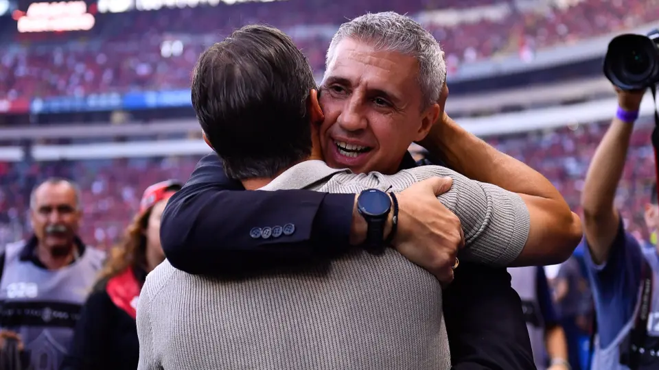 Hernán Crespo y Matías Almeyda, entrenadores de Atlas y Monterrey | MEXSPORT