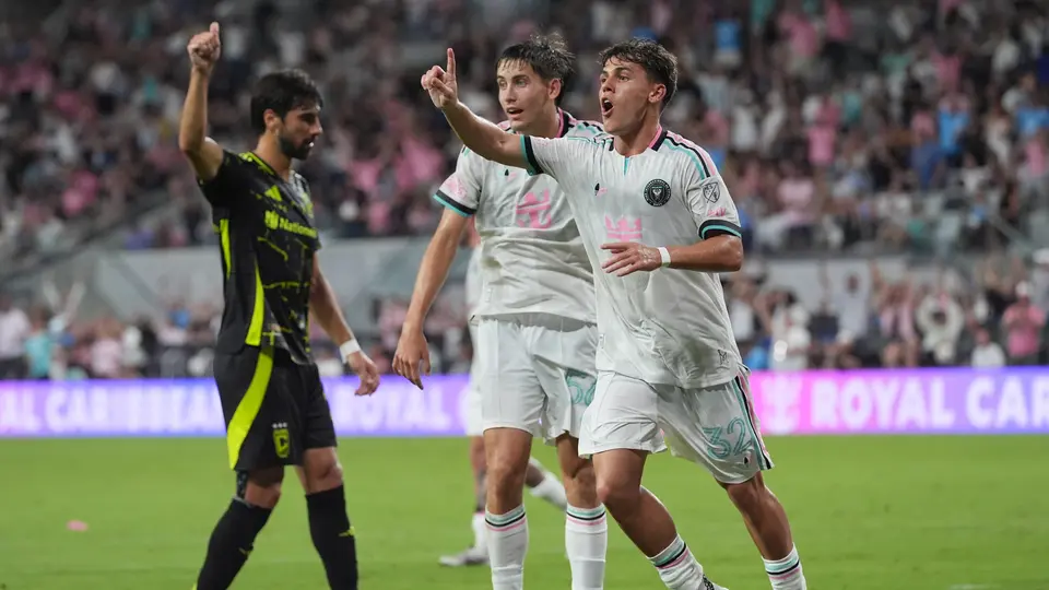 Inter Miami celebrando un gol | AP