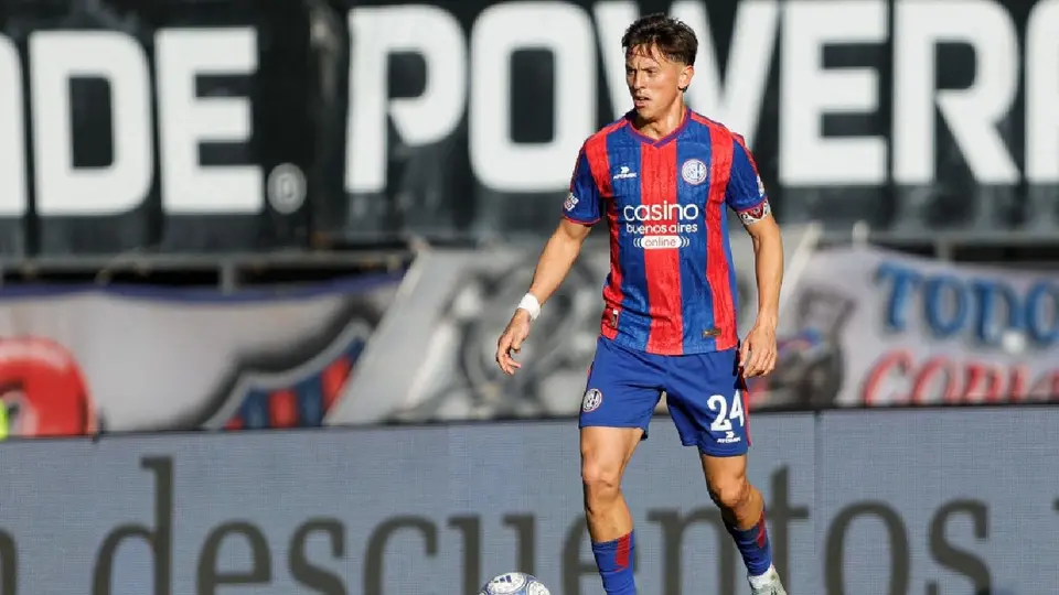 Nicolás Tripichio, jugando para San Lorenzo | AFP