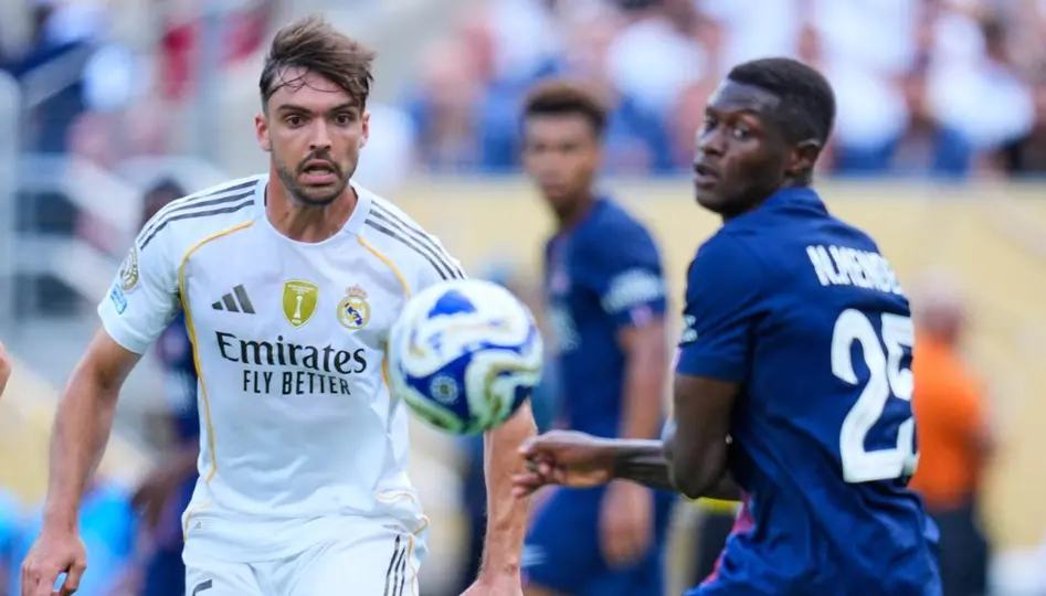 Raúl Asencio, en el Mundial de Clubes 2025 con el Real Madrid | MEXSPORT